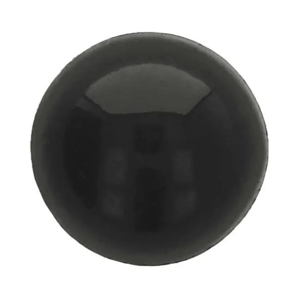 runde Sicherheitsaugen schwarz 15 mm